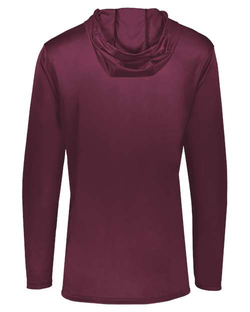 Holloway Men's Momentum Hooded Long Sleeve T-Shirt 222830
