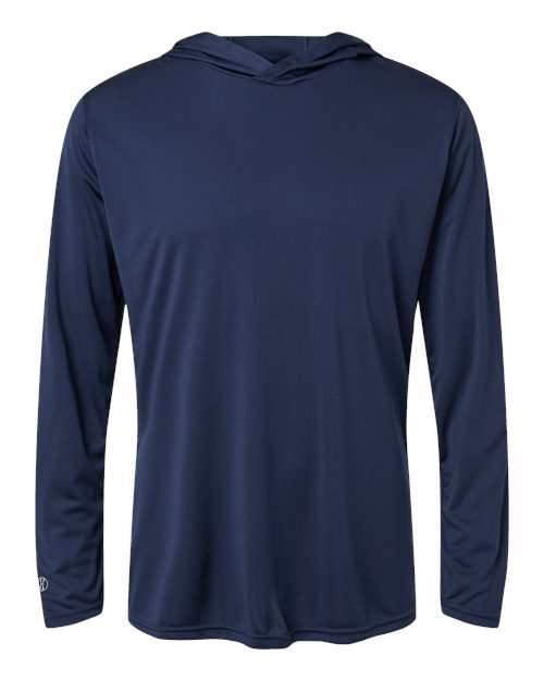 Holloway Men's Momentum Hooded Long Sleeve T-Shirt 222830