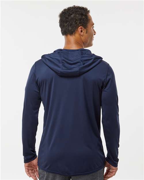 Holloway Men's Momentum Hooded Long Sleeve T-Shirt 222830