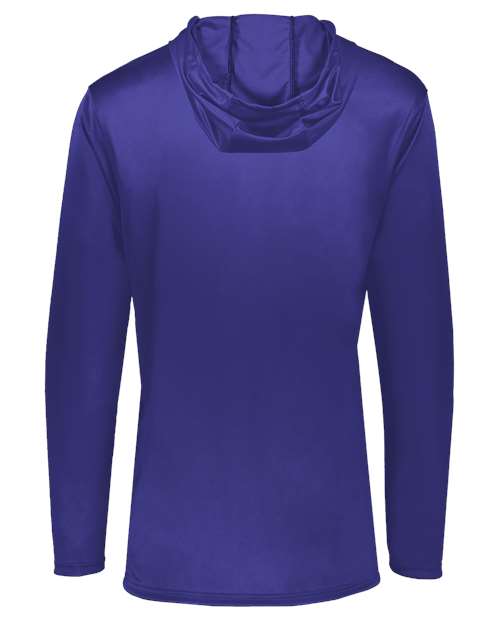 Holloway Men's Momentum Hooded Long Sleeve T-Shirt 222830