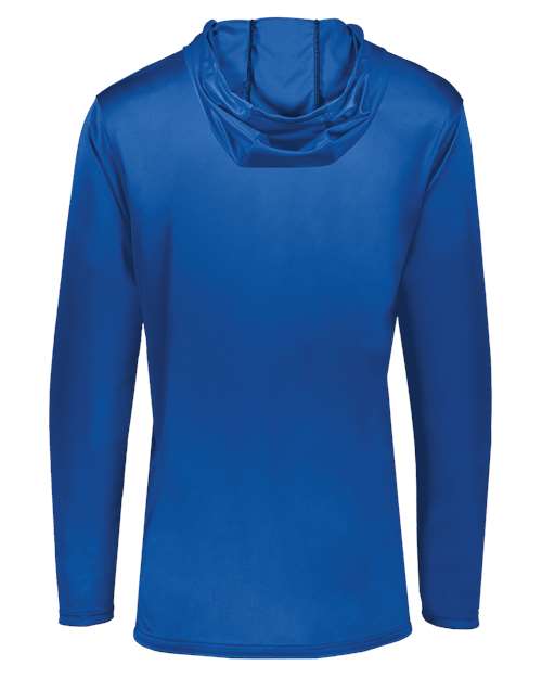 Holloway Men's Momentum Hooded Long Sleeve T-Shirt 222830