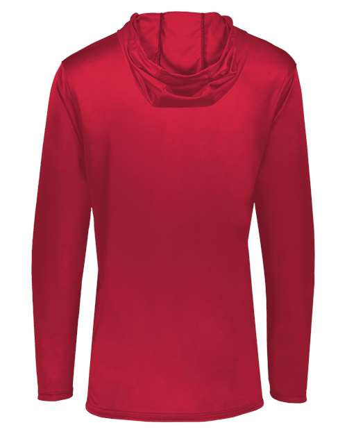 Holloway Men's Momentum Hooded Long Sleeve T-Shirt 222830