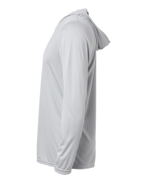 Holloway Men's Momentum Hooded Long Sleeve T-Shirt 222830
