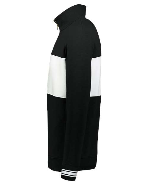 Holloway Men's All-American Fleece Colorblocked Quarter-Zip Sweatshirt 229565