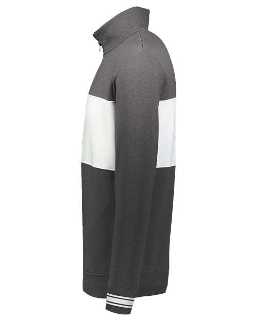 Holloway Men's All-American Fleece Colorblocked Quarter-Zip Sweatshirt 229565