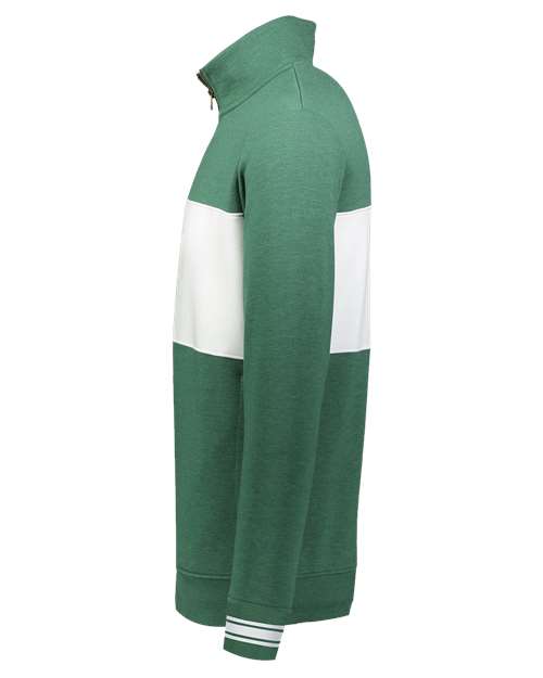 Holloway Men's All-American Fleece Colorblocked Quarter-Zip Sweatshirt 229565