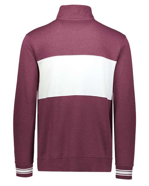 Holloway Men's All-American Fleece Colorblocked Quarter-Zip Sweatshirt 229565