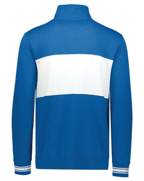 Holloway Men's All-American Fleece Colorblocked Quarter-Zip Sweatshirt 229565