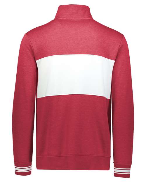 Holloway Men's All-American Fleece Colorblocked Quarter-Zip Sweatshirt 229565