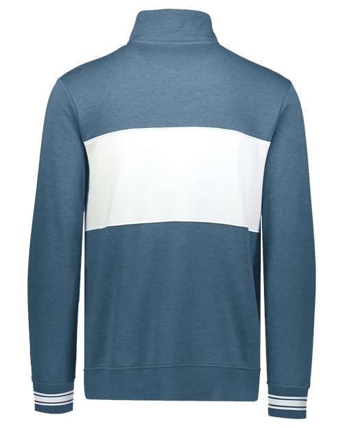 Holloway Men's All-American Fleece Colorblocked Quarter-Zip Sweatshirt 229565