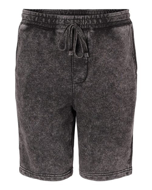 Independent Trading Co. Unisex Mineral Wash Fleece Shorts PRM50STMW