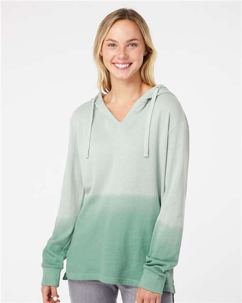 MV Sport Women's French Terry Ombré Hooded Sweatshirt W20185