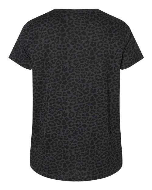 LAT Women's Curvy Collection Fine Jersey Tee 3816