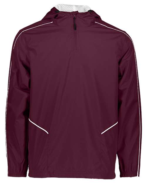 Holloway Men's Wizard Quarter-Zip Hooded Pullover 229016