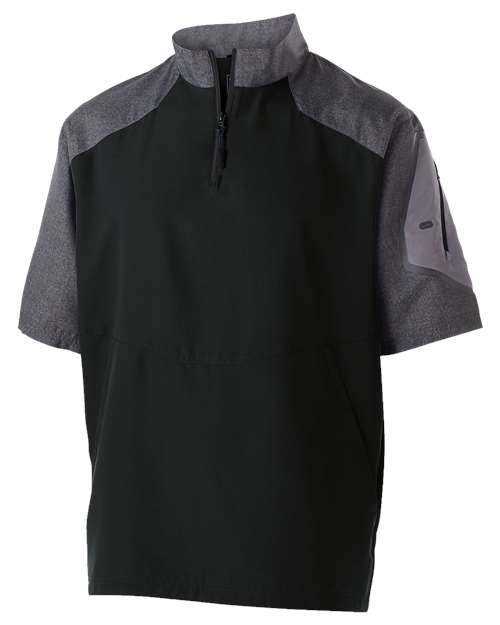 Holloway Unisex Raider Short Sleeve Quarter-Zip Pullover 229545