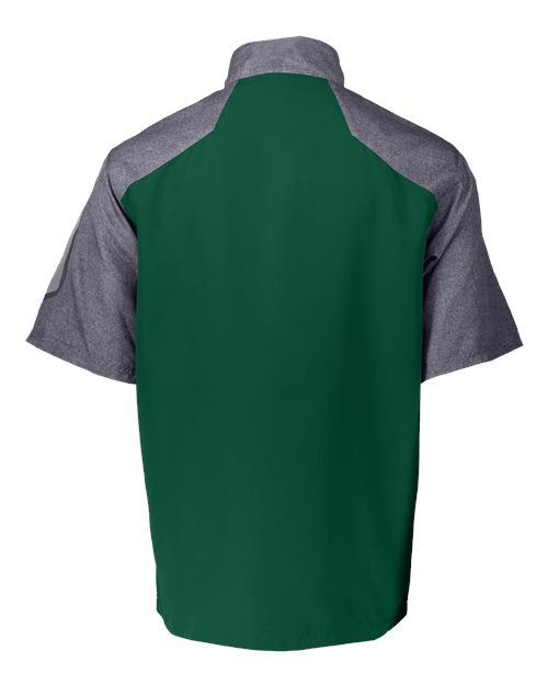 Holloway Unisex Raider Short Sleeve Quarter-Zip Pullover 229545