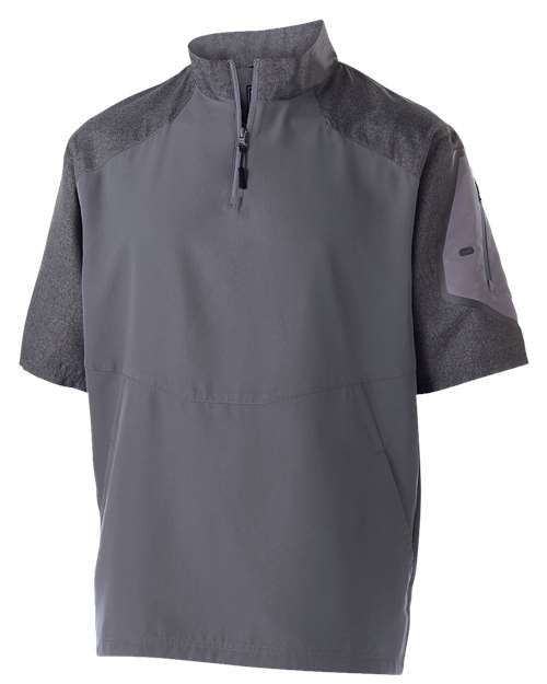 Holloway Unisex Raider Short Sleeve Quarter-Zip Pullover 229545