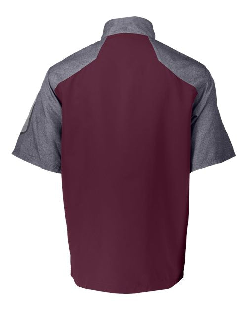 Holloway Unisex Raider Short Sleeve Quarter-Zip Pullover 229545