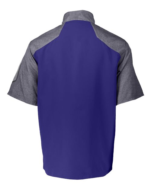 Holloway Unisex Raider Short Sleeve Quarter-Zip Pullover 229545