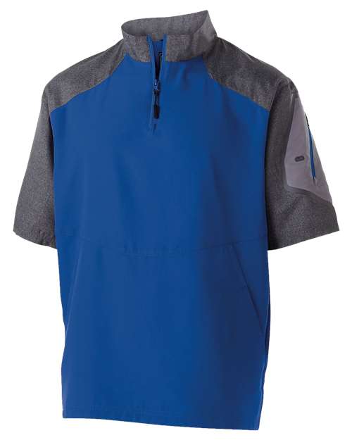 Holloway Unisex Raider Short Sleeve Quarter-Zip Pullover 229545