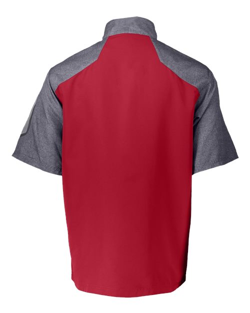 Holloway Unisex Raider Short Sleeve Quarter-Zip Pullover 229545
