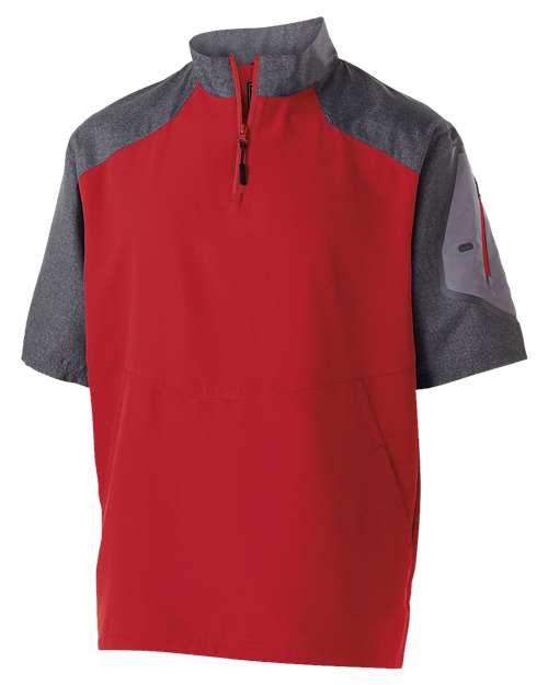 Holloway Unisex Raider Short Sleeve Quarter-Zip Pullover 229545