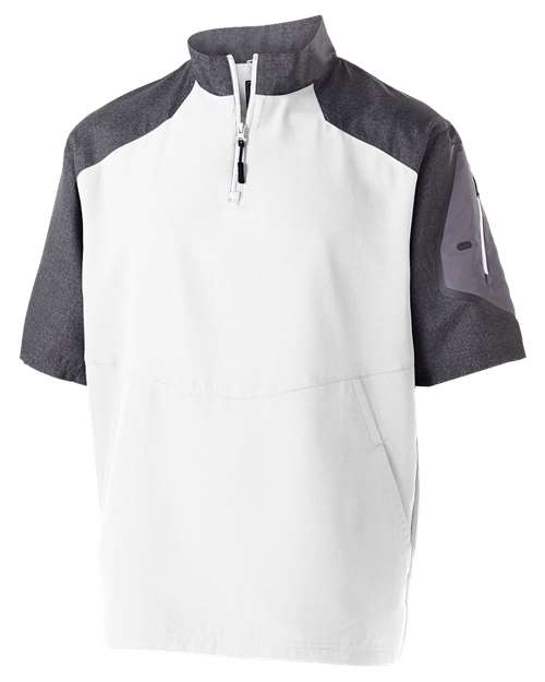 Holloway Unisex Raider Short Sleeve Quarter-Zip Pullover 229545