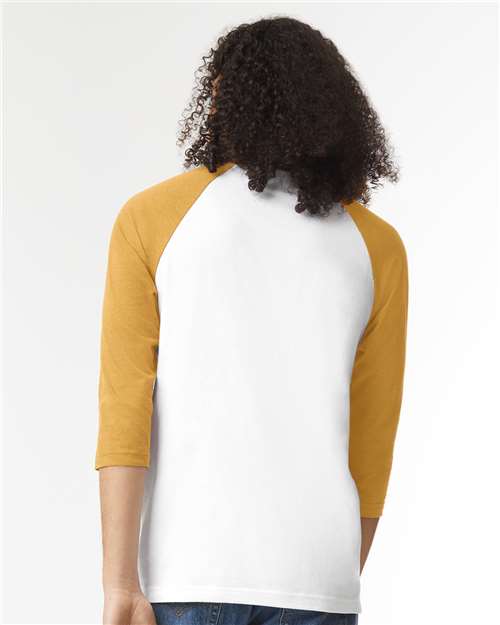 American Apparel Unisex CVC Raglan Tee 2003CVC