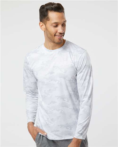 Paragon Unisex Pompano Performance Camo Long Sleeve T-Shirt 217