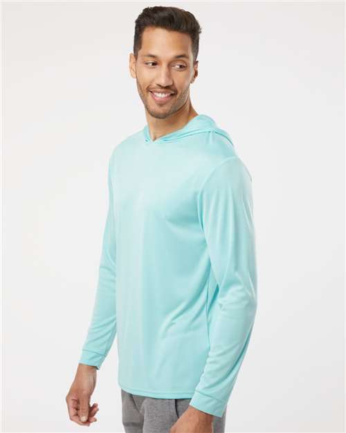 Paragon Unisex Bahama Performance Hooded Long Sleeve T-Shirt 220