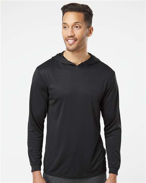 Paragon Unisex Bahama Performance Hooded Long Sleeve T-Shirt 220