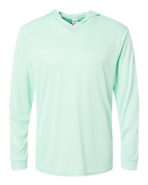 Paragon Unisex Bahama Performance Hooded Long Sleeve T-Shirt 220