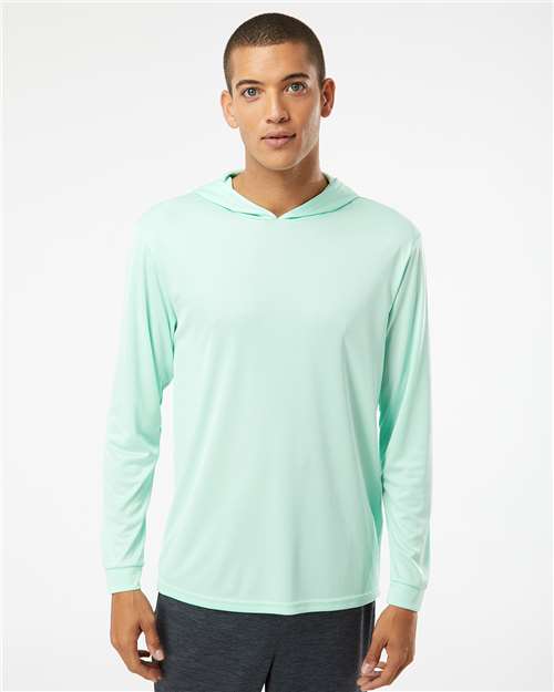 Paragon Unisex Bahama Performance Hooded Long Sleeve T-Shirt 220
