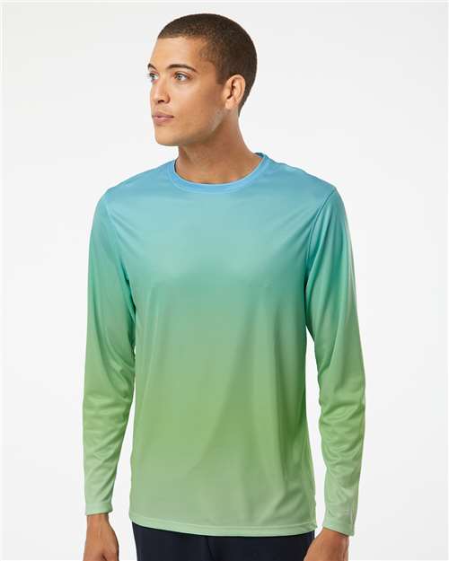 Paragon Unisex Barbados Performance Pin Dot Long Sleeve T-Shirt 225