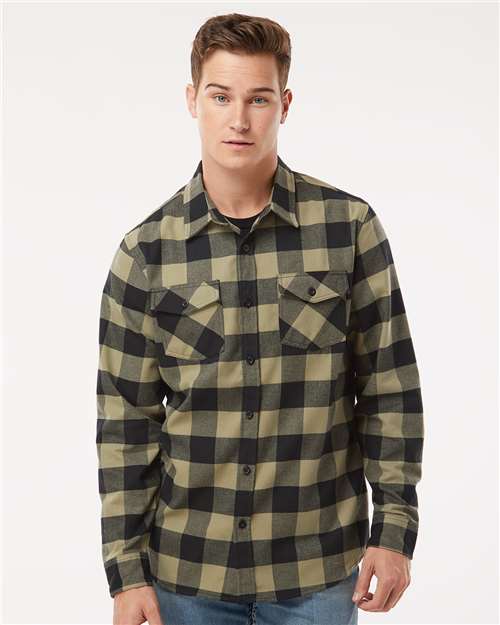 Independent Trading Co. Unisex Flannel Shirt EXP50F