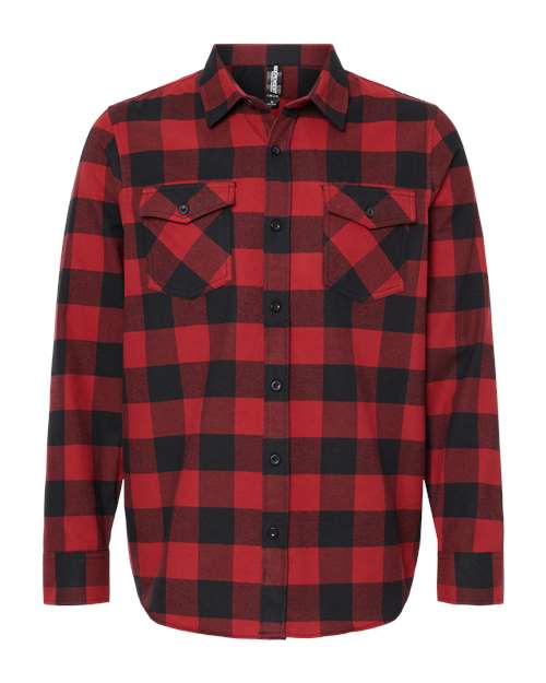 Independent Trading Co. Unisex Flannel Shirt EXP50F