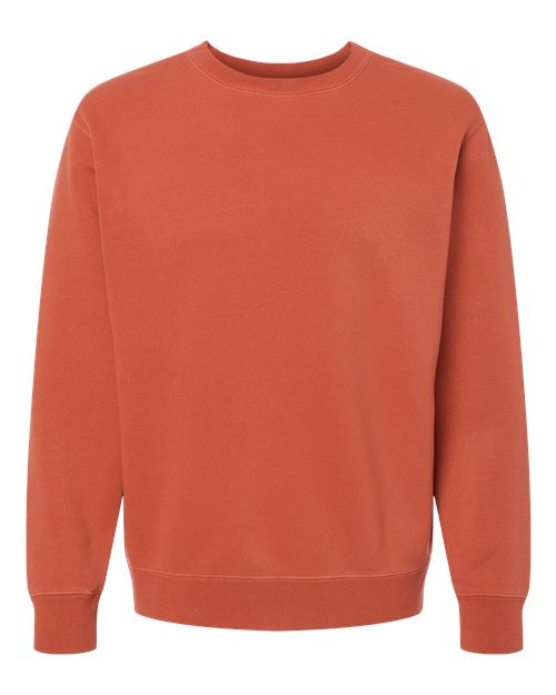 Independent Trading Co. Unisex Midweight Pigment-Dyed Crewneck Sweatshirt PRM3500