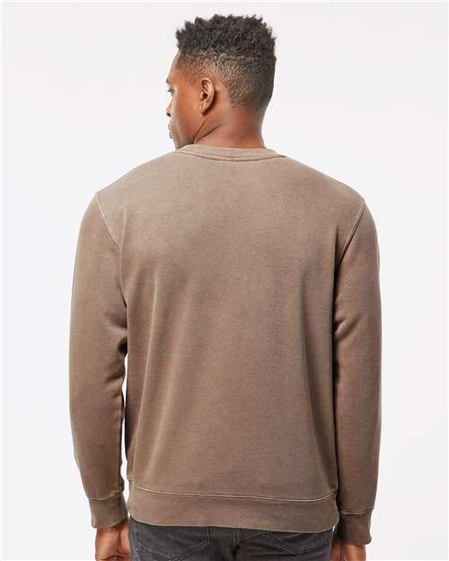 Independent Trading Co. Unisex Midweight Pigment-Dyed Crewneck Sweatshirt PRM3500