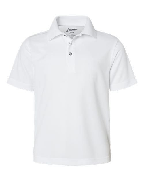 Paragon Youth Saratoga Performance Mini Mesh Polo 108Y