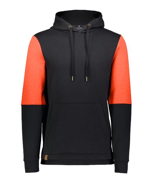 Holloway Men's All-American Team Fleece Colorblocked Hooded Sweatshirt 222581