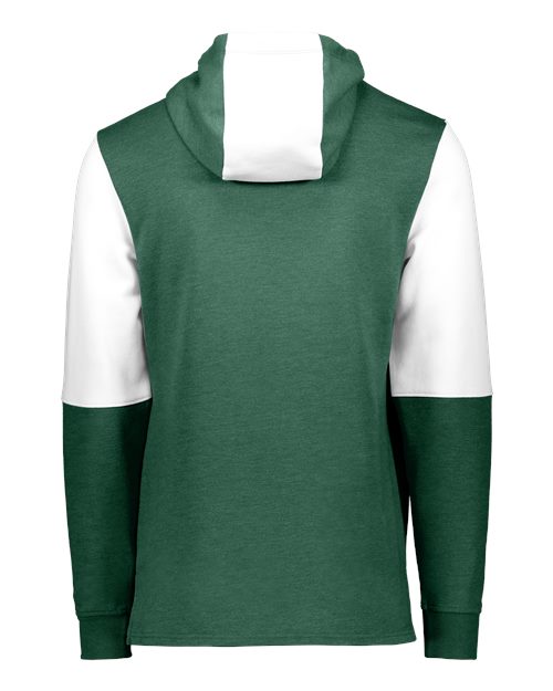 Holloway Men's All-American Team Fleece Colorblocked Hooded Sweatshirt 222581