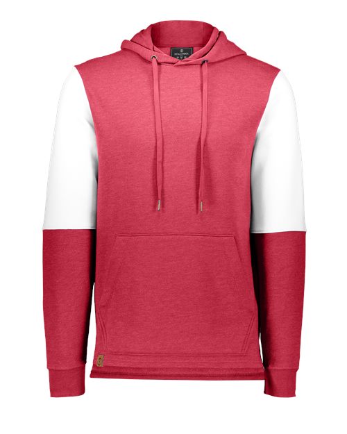 Holloway Men's All-American Team Fleece Colorblocked Hooded Sweatshirt 222581
