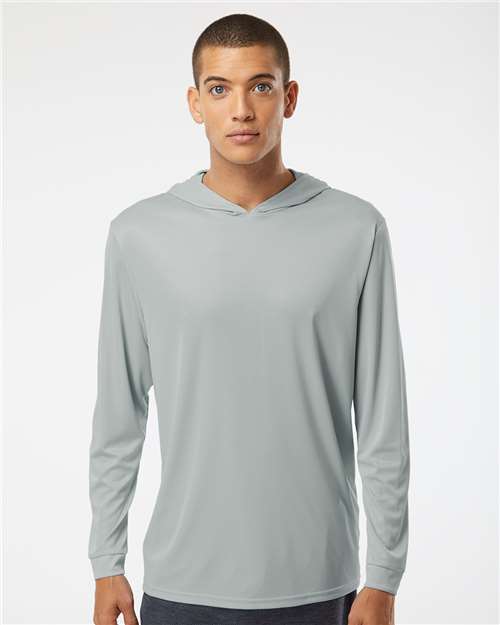 Paragon Unisex Bahama Performance Hooded Long Sleeve T-Shirt 220