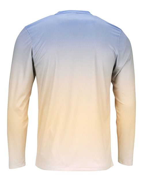 Paragon Unisex Barbados Performance Pin Dot Long Sleeve T-Shirt 225