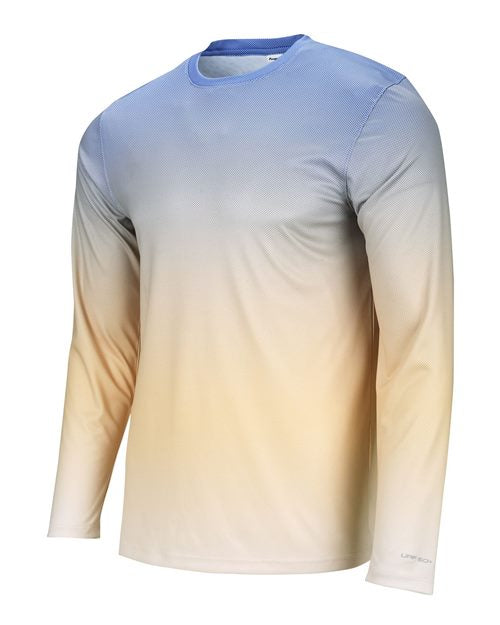 Paragon Unisex Barbados Performance Pin Dot Long Sleeve T-Shirt 225