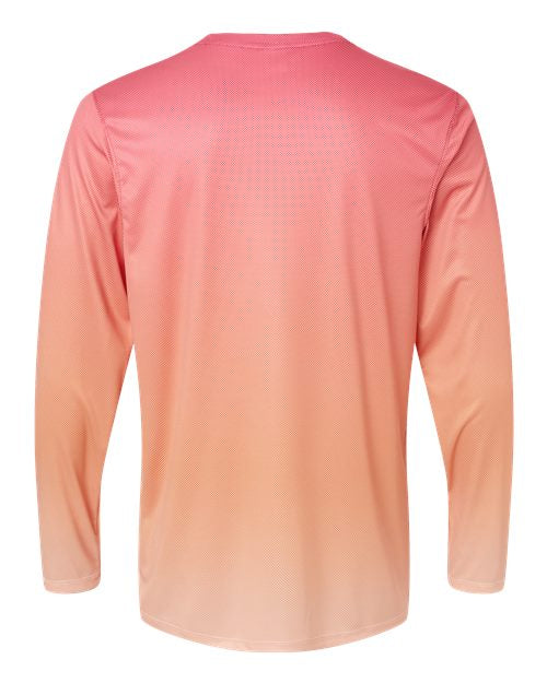 Paragon Unisex Barbados Performance Pin Dot Long Sleeve T-Shirt 225