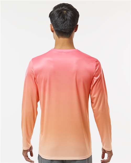 Paragon Unisex Barbados Performance Pin Dot Long Sleeve T-Shirt 225