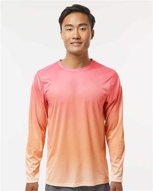 Paragon Unisex Barbados Performance Pin Dot Long Sleeve T-Shirt 225