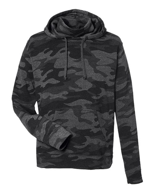 J. America Men's Gaiter Fleece Hooded Sweatshirt 8879