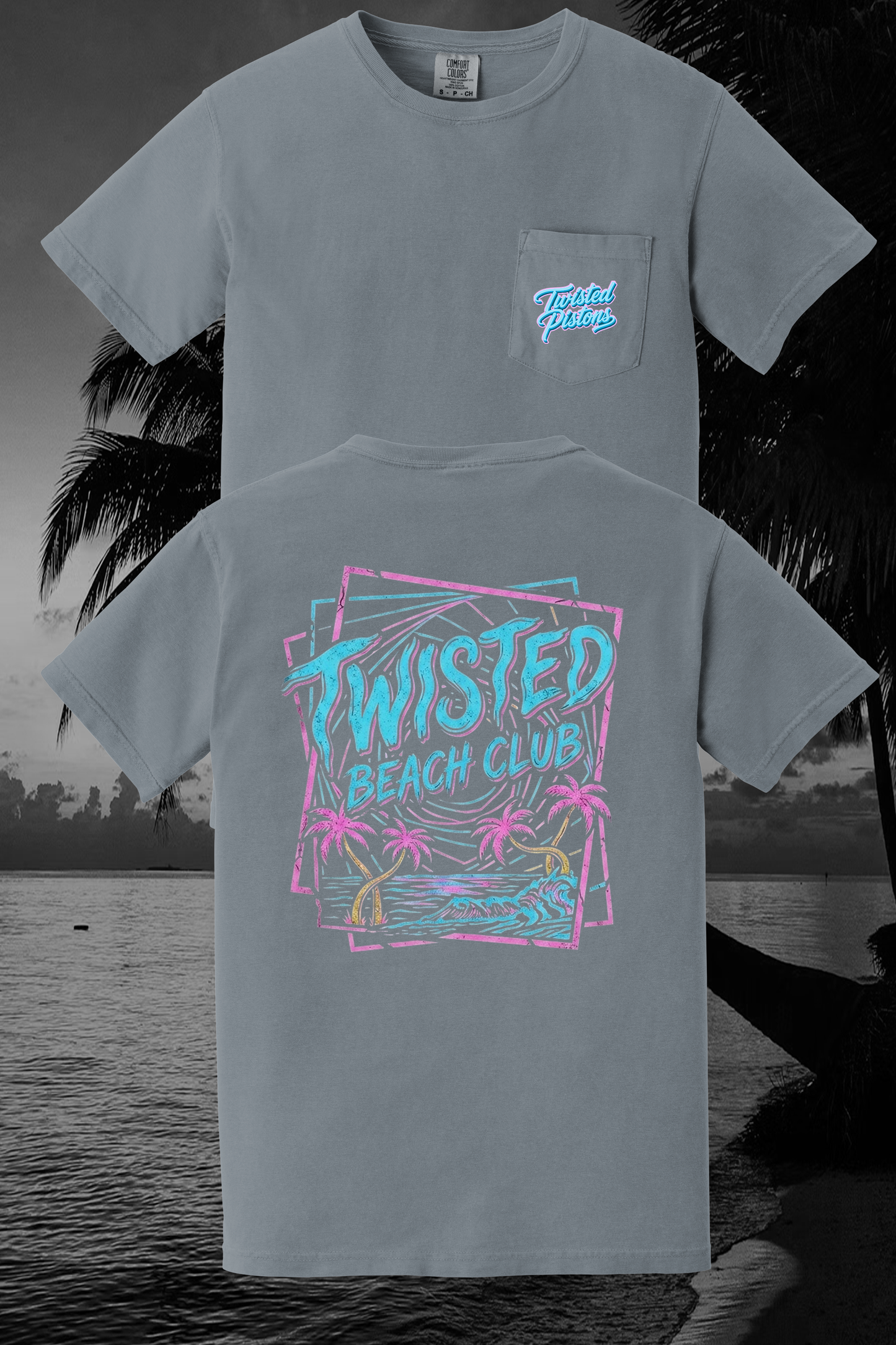 Twisted Beach Club tee